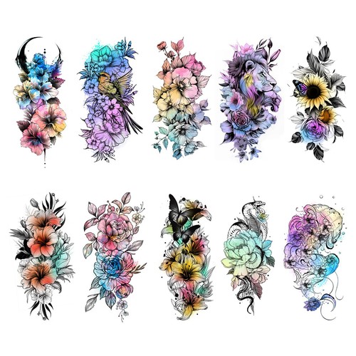 Sheets watercolor - 10,
