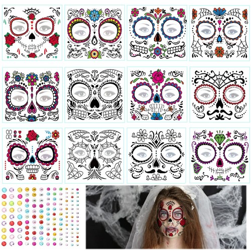 Fogli halloween tatuaggi - fogli,